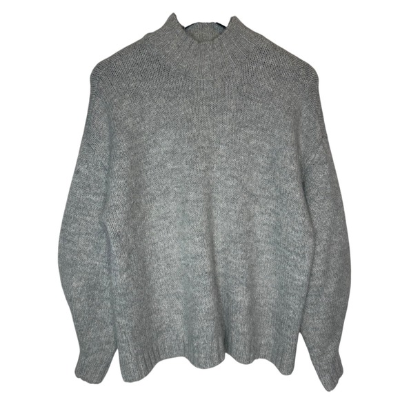 Pistola Carlen Mock Neck Sweater Gray size XS - Picture 2 of 5